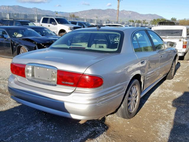 1G4HP54K75U169290 - 2005 BUICK LESABRE CU SILVER photo 4