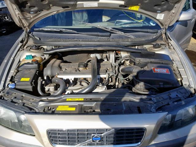 YV1RS59V442373057 - 2004 VOLVO S60 2.5T GOLD photo 7