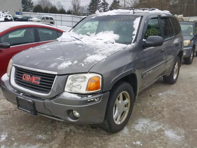 1GKDT13S552201016 - 2005 GMC ENVOY GRAY photo 2