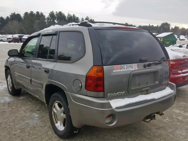 1GKDT13S552201016 - 2005 GMC ENVOY GRAY photo 3