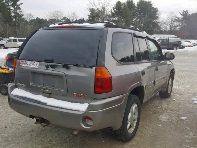 1GKDT13S552201016 - 2005 GMC ENVOY GRAY photo 4