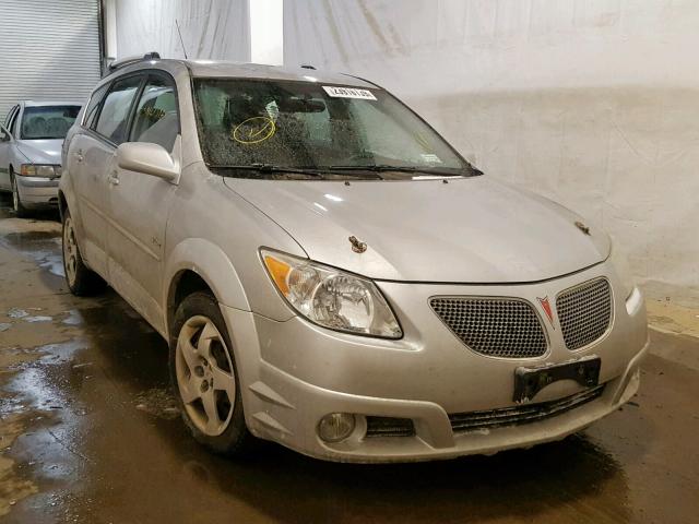 5Y2SL63855Z424345 - 2005 PONTIAC VIBE SILVER photo 1