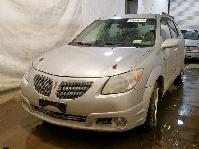 5Y2SL63855Z424345 - 2005 PONTIAC VIBE SILVER photo 2