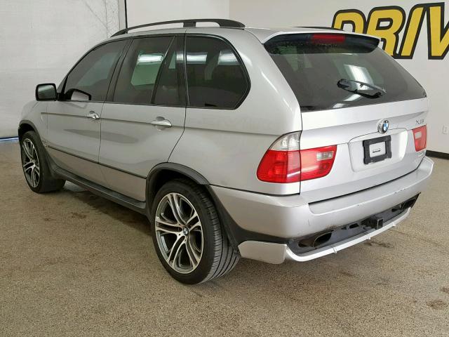5UXFA93506LE84926 - 2006 BMW X5 4.8IS SILVER photo 3