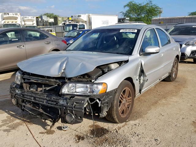 YV1RS592772635194 - 2007 VOLVO S60 2.5T SILVER photo 2