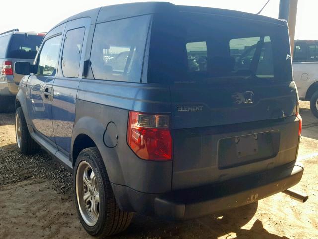 5J6YH28396L008055 - 2006 HONDA ELEMENT LX BLUE photo 3