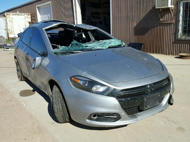 1C3CDFEB5ED914358 - 2014 DODGE DART GT SILVER photo 1