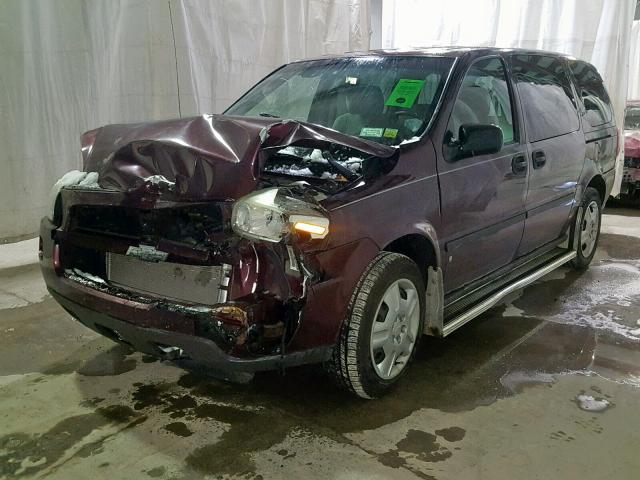 1GNDV23157D116257 - 2007 CHEVROLET UPLANDER L მუქწითელი ფოტო 2