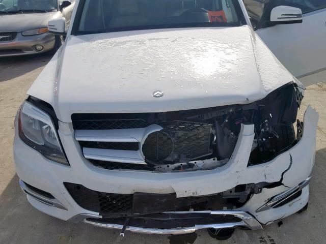 WDCGG8JB2DF996004 - 2013 MERCEDES-BENZ GLK 350 4M WHITE photo 7