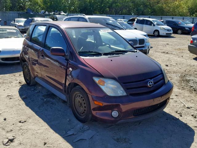 JTKKT604450122222 - 2005 TOYOTA SCION XA BURGUNDY photo 1