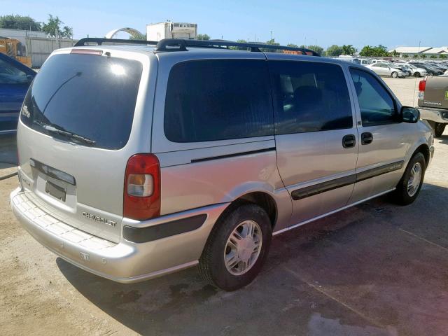 1GNDV33E35D119566 - 2005 CHEVROLET VENTURE LT GRAY photo 4