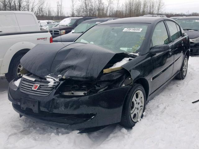 1G8AJ52F05Z127974 - 2005 SATURN ION LEVEL BLACK photo 2