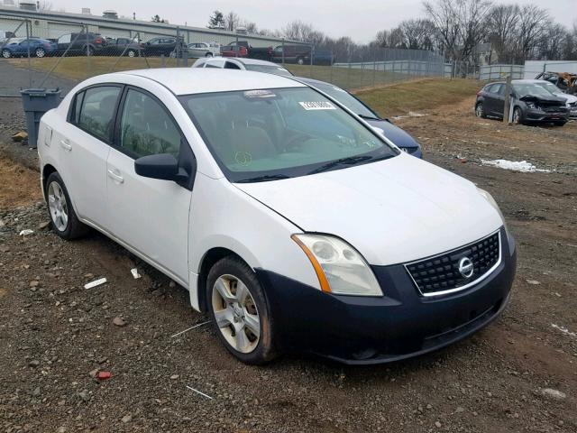 3N1AB61E58L664128 - 2008 NISSAN SENTRA 2.0 WHITE photo 1