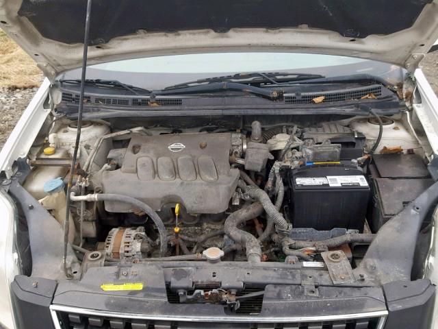 3N1AB61E58L664128 - 2008 NISSAN SENTRA 2.0 WHITE photo 7