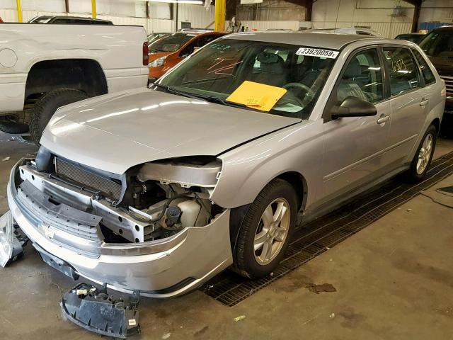 1G1ZT64864F241624 - 2004 CHEVROLET MALIBU MAX SILVER photo 2