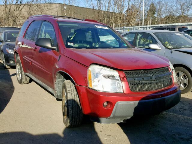 2CNDL73F956095976 - 2005 CHEVROLET EQUINOX LT MAROON photo 1