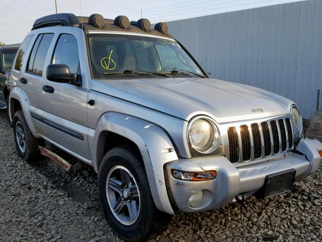 1J4GL38K24W141517 - 2004 JEEP LIBERTY RE SILVER photo 1