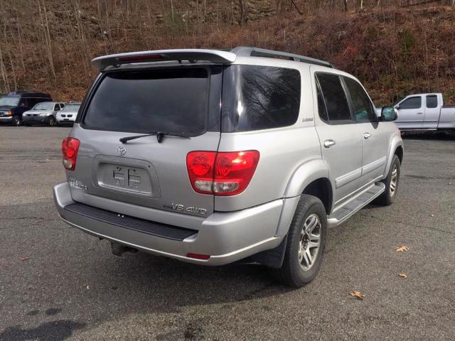 5TDBT48A36S269359 - 2006 TOYOTA SEQUOIA LI SILVER photo 3