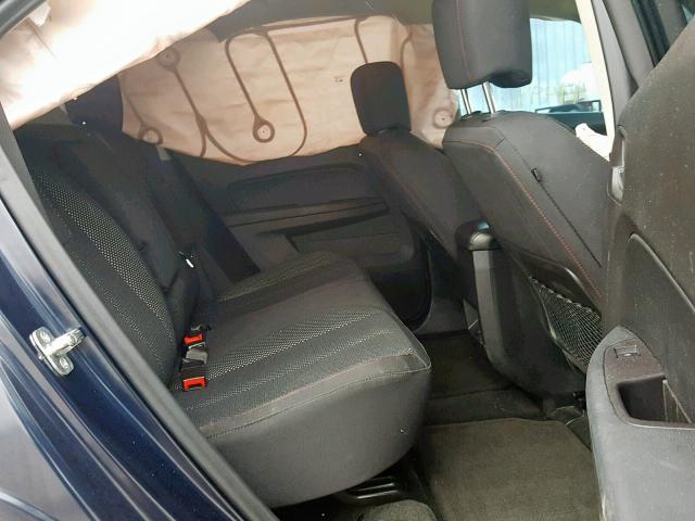 2GNFLFEK5H6310511 - 2017 CHEVROLET EQUINOX LT ლურჯი ფოტო 6