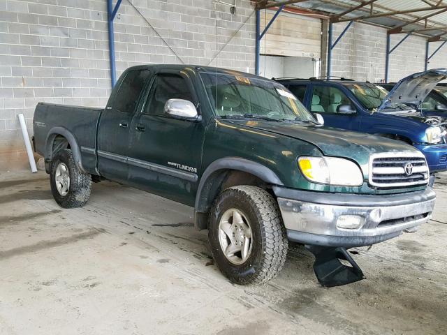 5TBBT44182S303823 - 2002 TOYOTA TUNDRA ACC GREEN photo 1