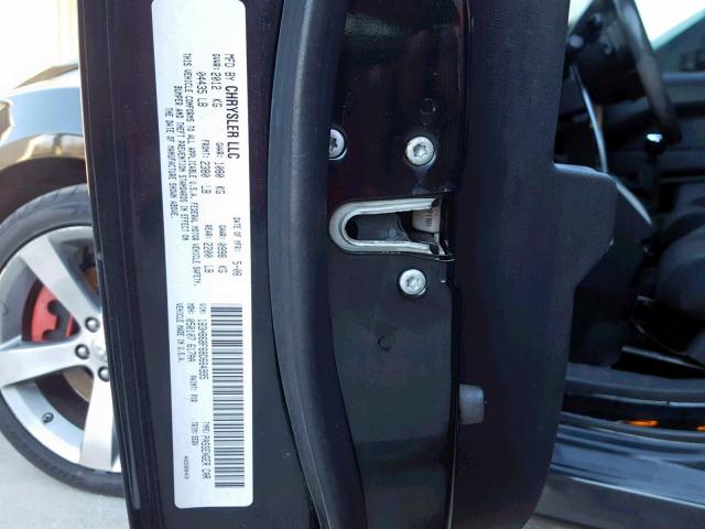 1B3HB68F68D664995 - 2008 DODGE CALIBER SR BLACK photo 10