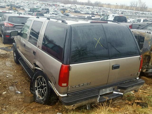 1GKEK13R7WJ706910 - 1998 GMC YUKON BEIGE photo 3