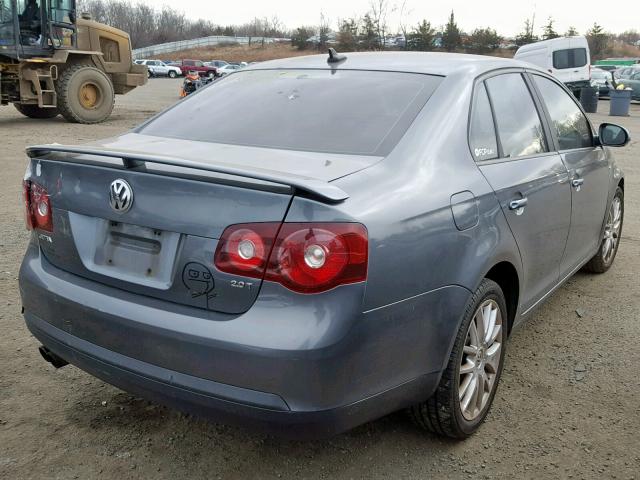 3VWRJ71K98M122293 - 2008 VOLKSWAGEN JETTA WOLF GRAY photo 4