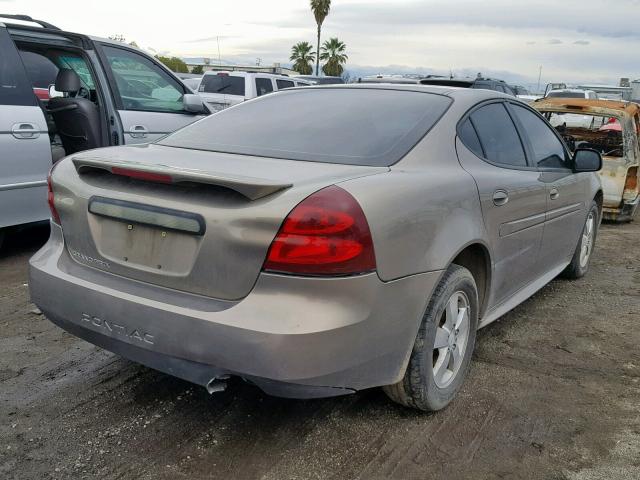 2G2WP552361301215 - 2006 PONTIAC GRAND PRIX 棕色 照片 4