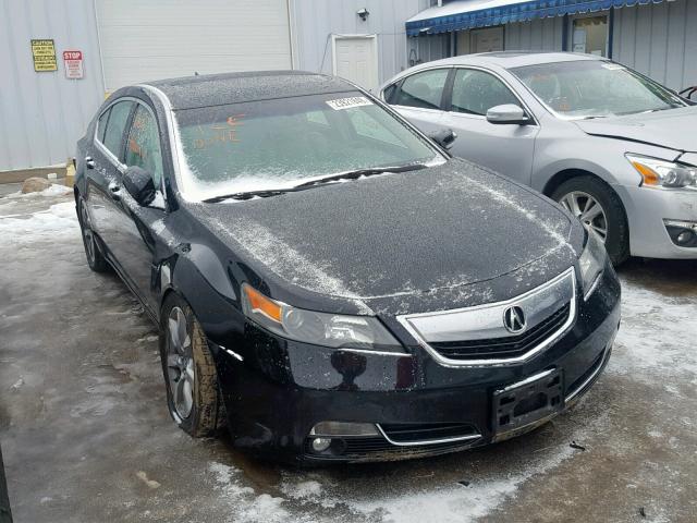 19UUA8F22CA013273 - 2012 ACURA TL BLACK photo 1