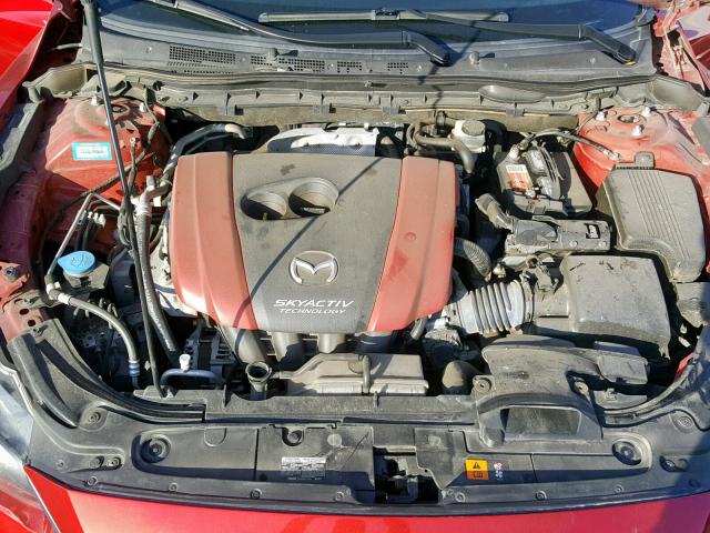 JM1GJ1W59E1104122 - 2014 MAZDA 6 GRAND TO RED photo 7