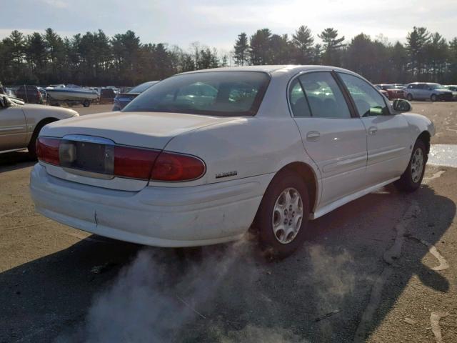 1G4HP54K12U279067 - 2002 BUICK LESABRE CU WHITE photo 4