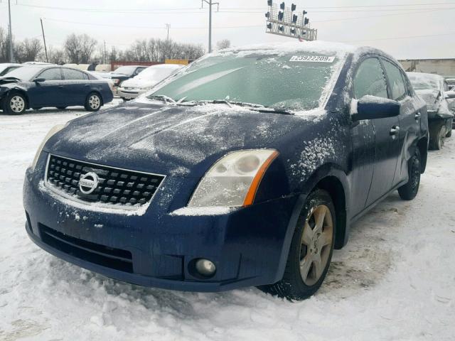 3N1AB61E28L692758 - 2008 NISSAN SENTRA 2.0 BLUE photo 2