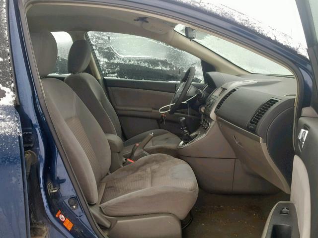 3N1AB61E28L692758 - 2008 NISSAN SENTRA 2.0 BLUE photo 5