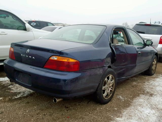 19UUA5674YA055932 - 2000 ACURA 3.2TL BLUE photo 4