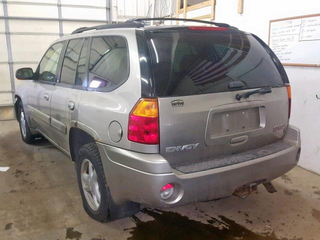 1GKDT13S332366513 - 2003 GMC ENVOY SILVER photo 3