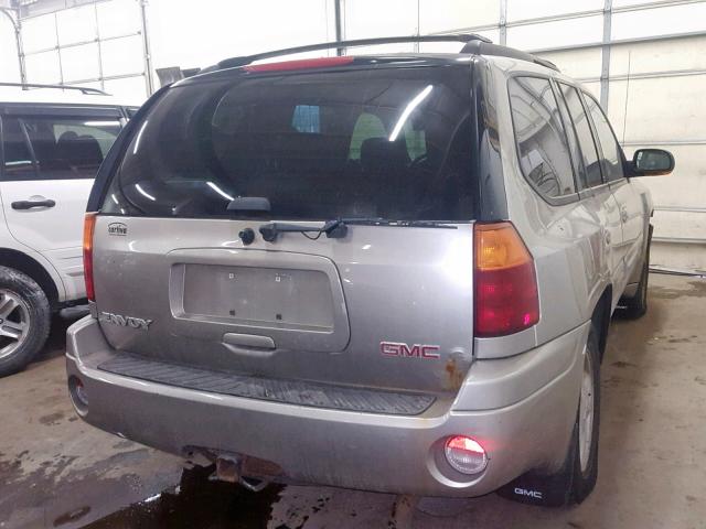 1GKDT13S332366513 - 2003 GMC ENVOY SILVER photo 4