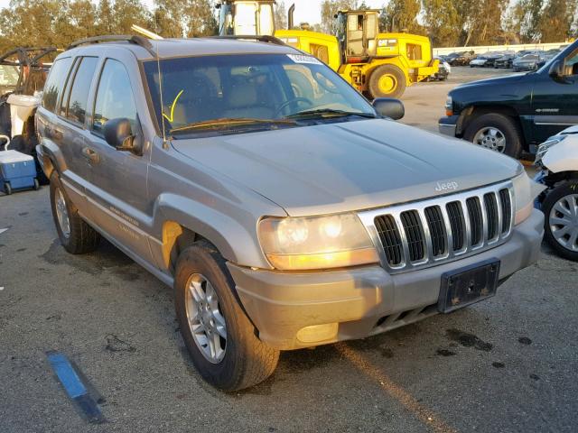 1J4GX48S72C137746 - 2002 JEEP GRAND CHER GRAY photo 1