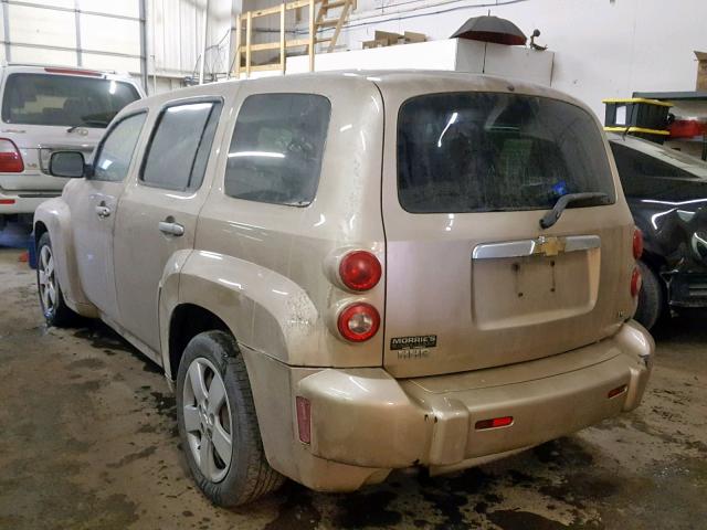 3GNDA13D26S652873 - 2006 CHEVROLET HHR LS Qızıl foto 3