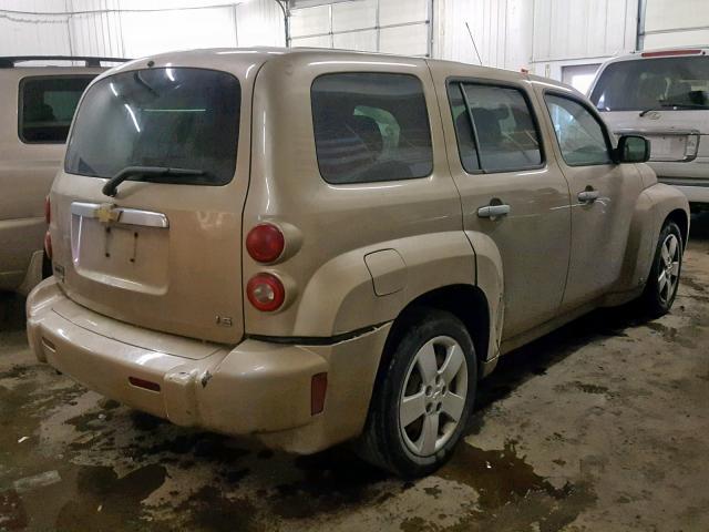 3GNDA13D26S652873 - 2006 CHEVROLET HHR LS Qızıl foto 4