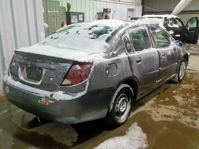 1G8AJ52F75Z165301 - 2005 SATURN ION LEVEL GRAY photo 4