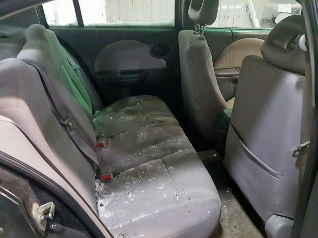 1G8AJ52F75Z165301 - 2005 SATURN ION LEVEL GRAY photo 6