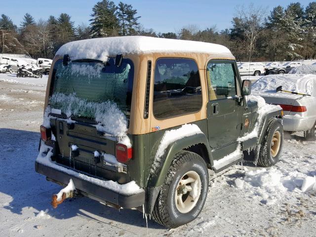 1J4FY49S7VP466273 - 1997 JEEP WRANGLER / GREEN photo 4