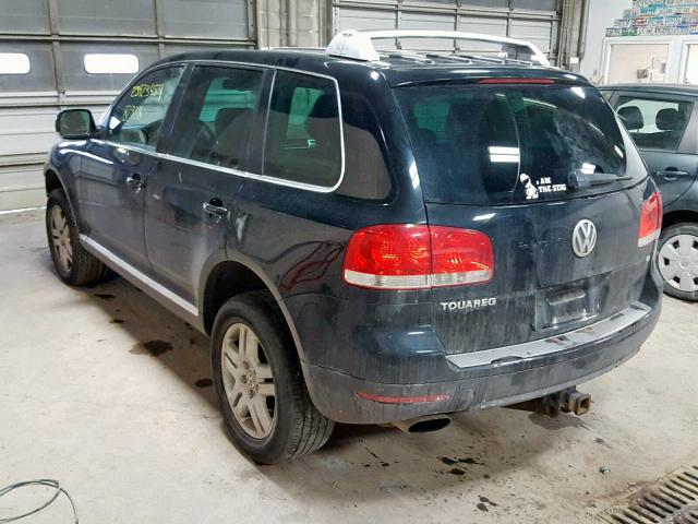 WVGMM77L55D004703 - 2005 VOLKSWAGEN TOUAREG 4. BLACK photo 3