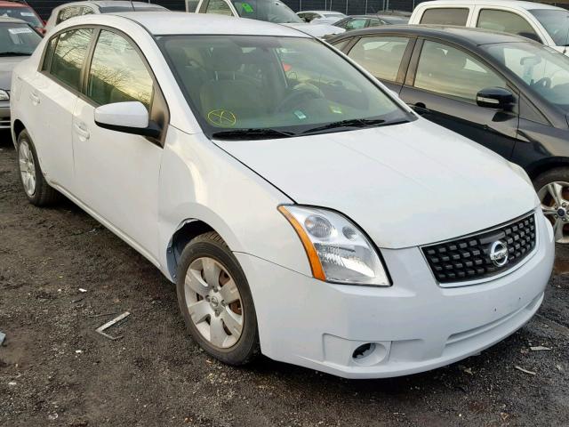 3N1AB61E48L737991 - 2008 NISSAN SENTRA 2.0 WHITE photo 1