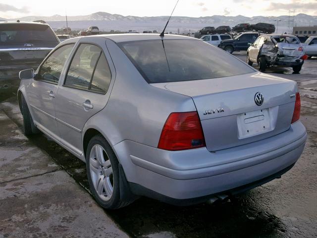 3VWSE69M93M110014 - 2003 VOLKSWAGEN JETTA GLS SILVER photo 3