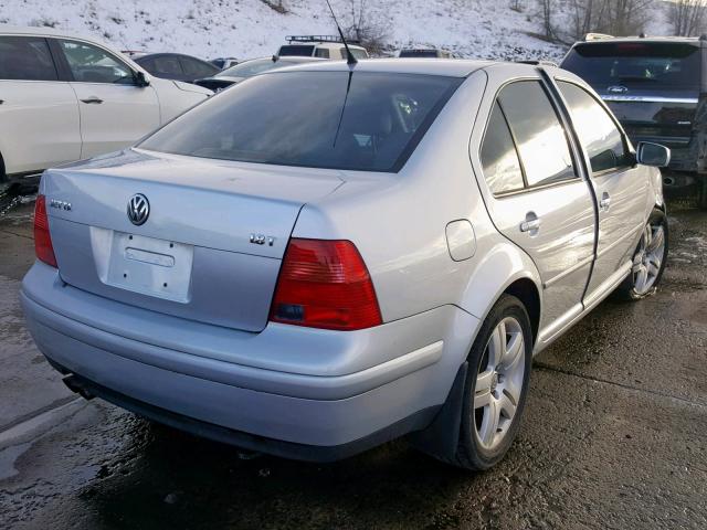 3VWSE69M93M110014 - 2003 VOLKSWAGEN JETTA GLS SILVER photo 4