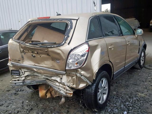 3GSCL33P28S506372 - 2008 SATURN VUE XE GOLD photo 4