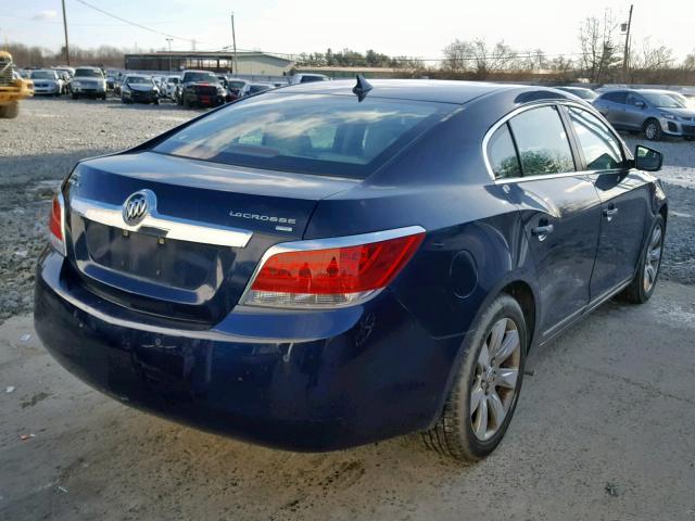 1G4GC5EG5AF194981 - 2010 BUICK LACROSSE C BLUE photo 4