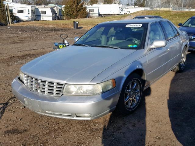 1G6KS54Y03U204619 - 2003 CADILLAC SEVILLE SL SILVER photo 2