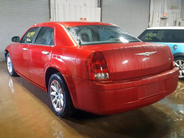 2C3KA43R77H854825 - 2007 CHRYSLER 300 RED photo 3